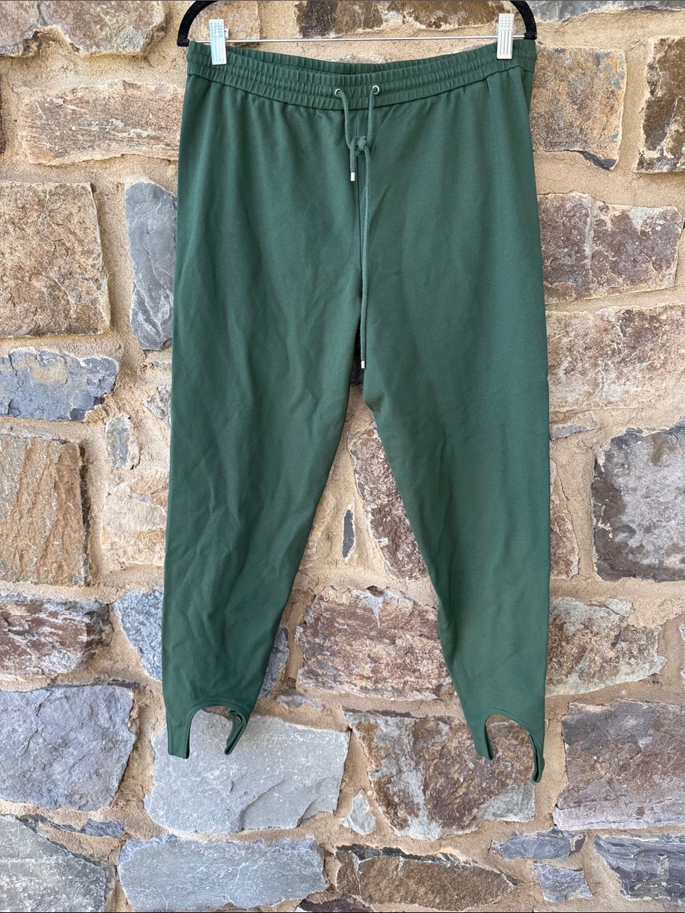 Theory Pull-On Stirrup Pants in Emerald Green Size Large